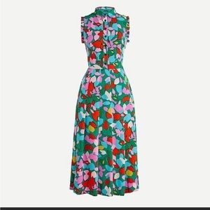 JCrew Pleated Floral dress